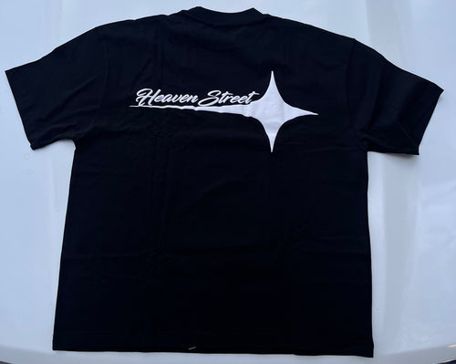 STAIRWAY TO STREET BLACK TEE